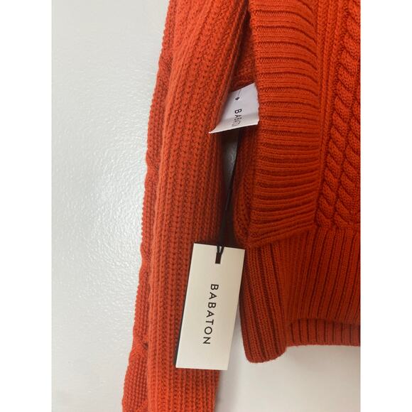 NWT ARITZIA BABTON SWEATER MERINO WOOL KNIT ACADEMIA - Picture 5 of 16